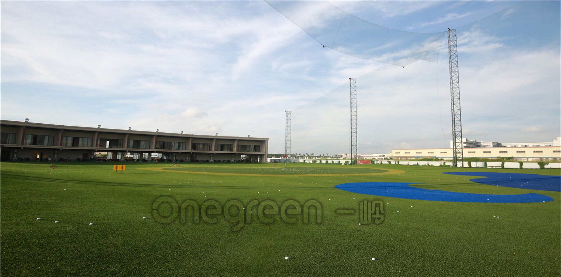 廣東東莞-啟興練習場圍網立柱