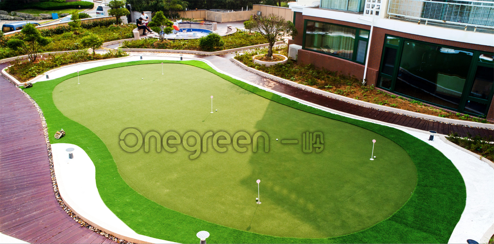 青島別墅樓頂果嶺