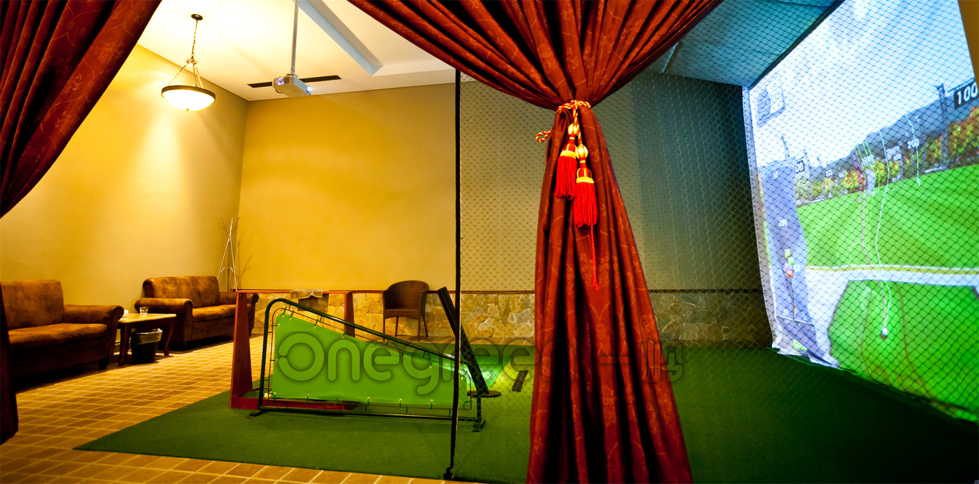 北京灣會室內高爾夫果嶺